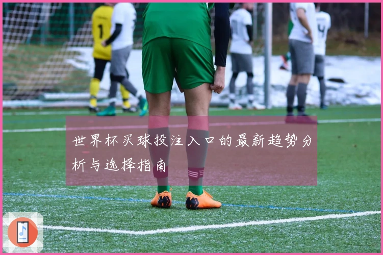 世界杯买球投注入口的最新趋势分析与选择指南